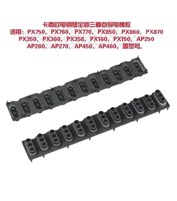 Key Contact Rubber Conductive Silicon Strip for Casio PX150 PX760 PX850 AP260 - Image 2