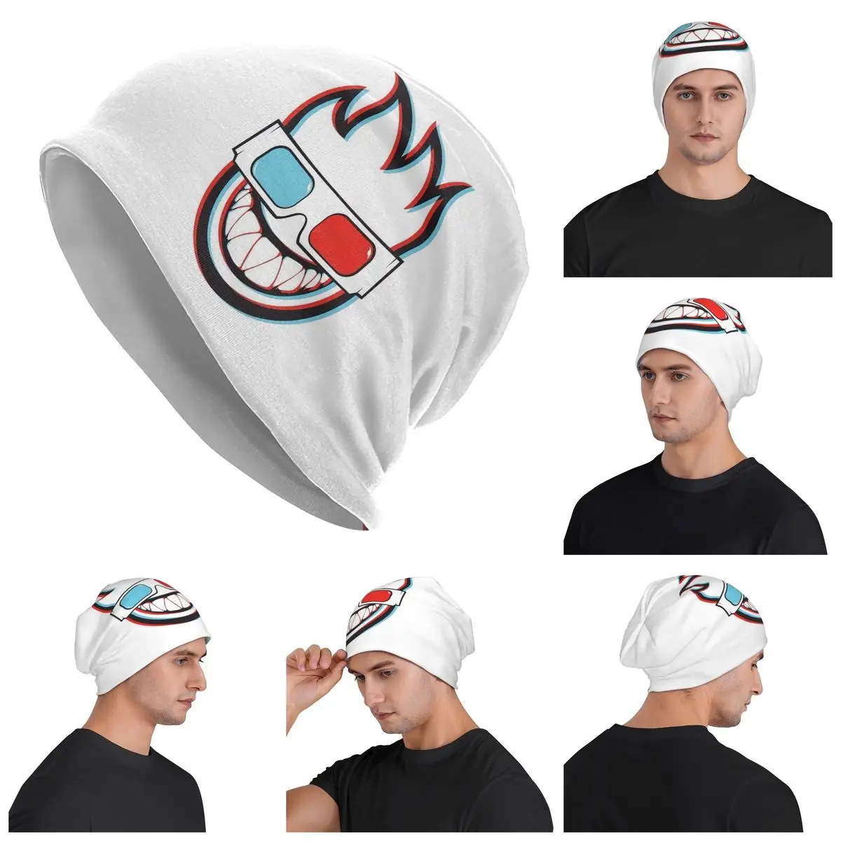 

Spitfire Skate Warm Knitted Cap Hip Hop Bonnet Hat Autumn Winter Outdoor Beanies Hats for Unisex Adult