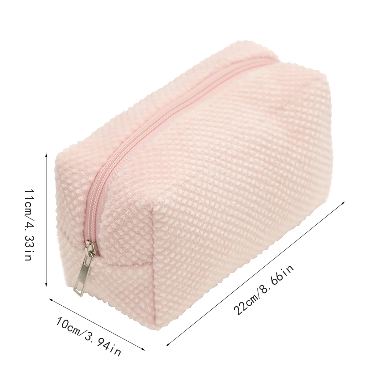 1pc Large Capacity Pencil Case - Simple Solid Color Personalized Design Pencil Case Spacious Well-organized Pencil Case For Back