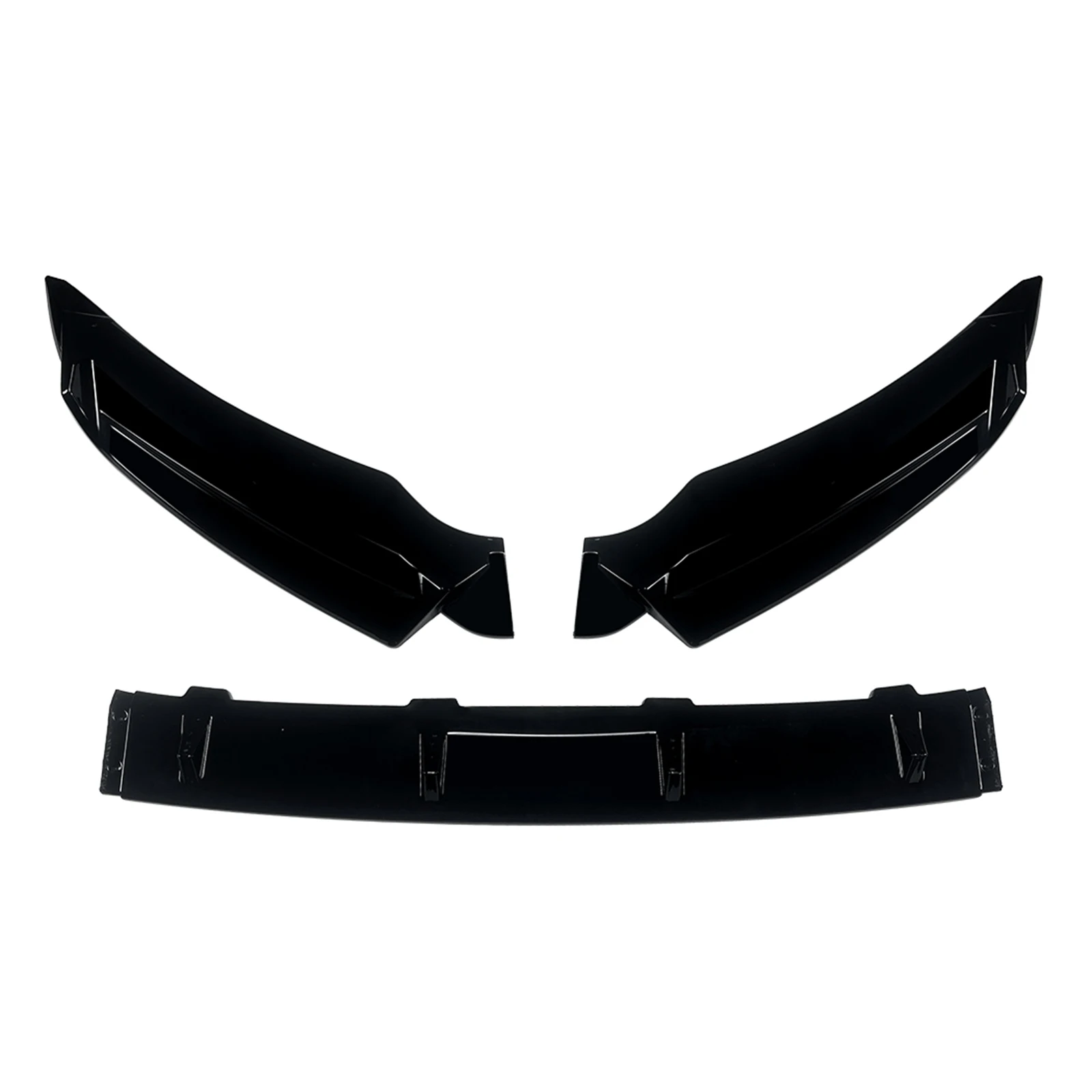 Front Spoiler Lip Lower Splitter For Volkswagen VW T-ROC T ROC 2018 2019 2020 2021 2022 Base Version