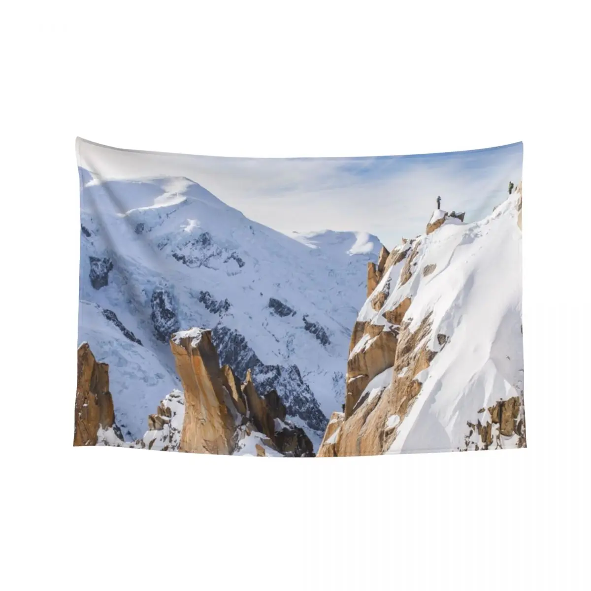 

Chamonix Mountain Tapestry Japanese Room Decor Wall Mural Room Ornaments Tapestry