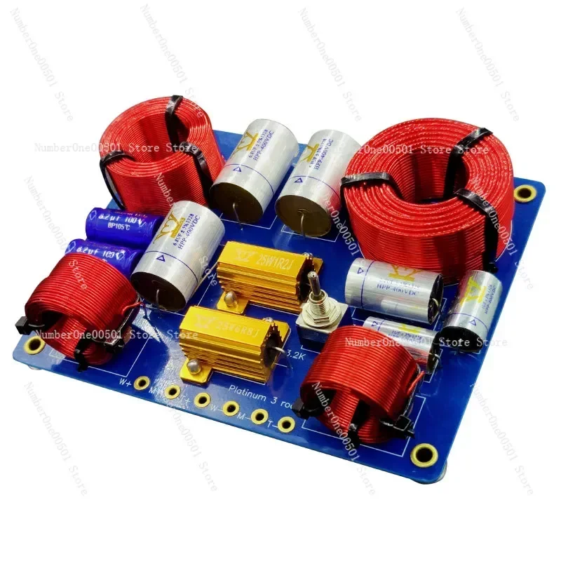 

TMT Advanced Crossover Трехполосный динамик Platinum Series с высокими басами и полкой для книг HIFI Аудиофильское домашнее аудио