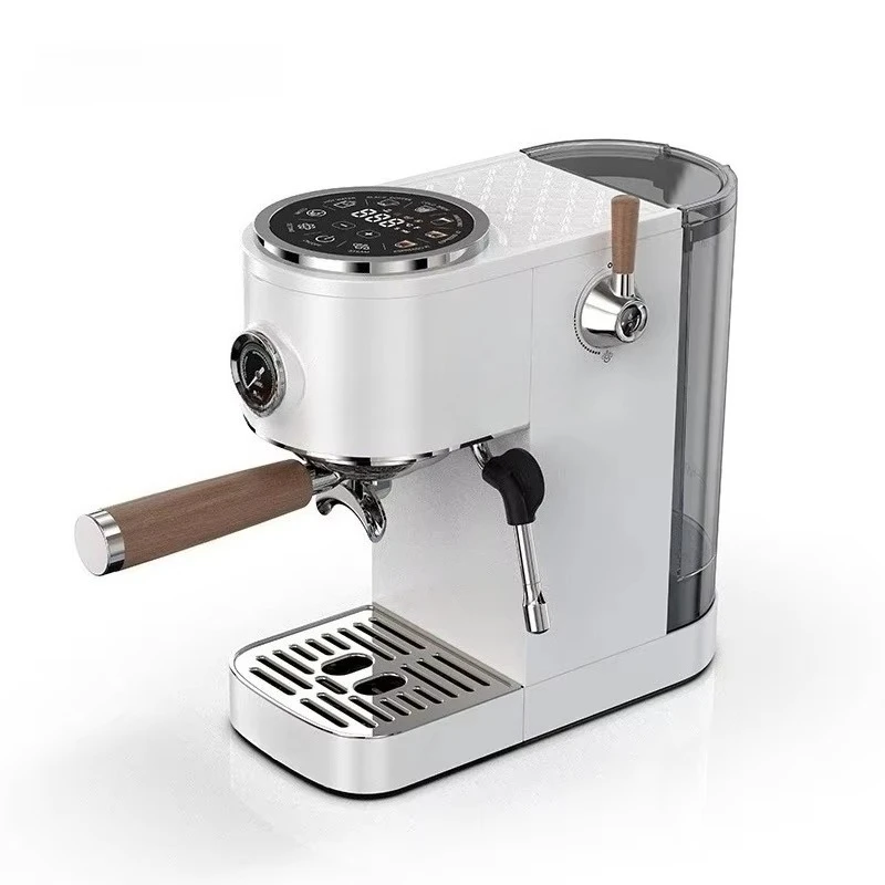 Semi‑Automatic Household Espresso Machine Dual Heating System Small Home Coffee Maker for Espresso Cappuccino Brewing
