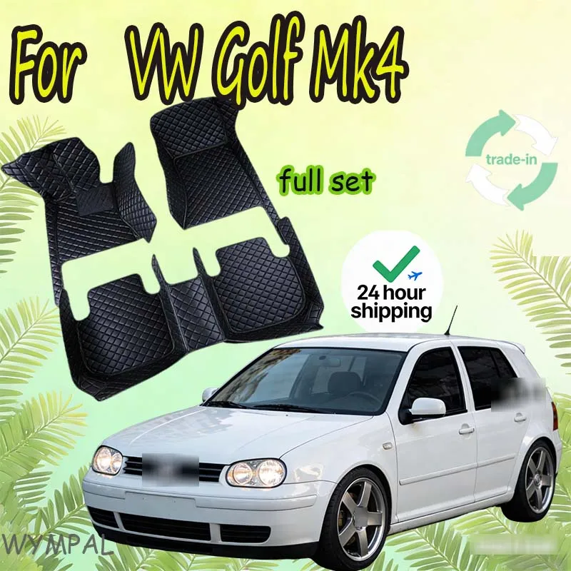 

LUXURY автомобильный коврик для VW Golf Mk4 1J TDI 1998 ~ 2003 3-дверный антигрязевой коврик для багажника автомобиля, специальные аксессуары для интерьера автомобиля