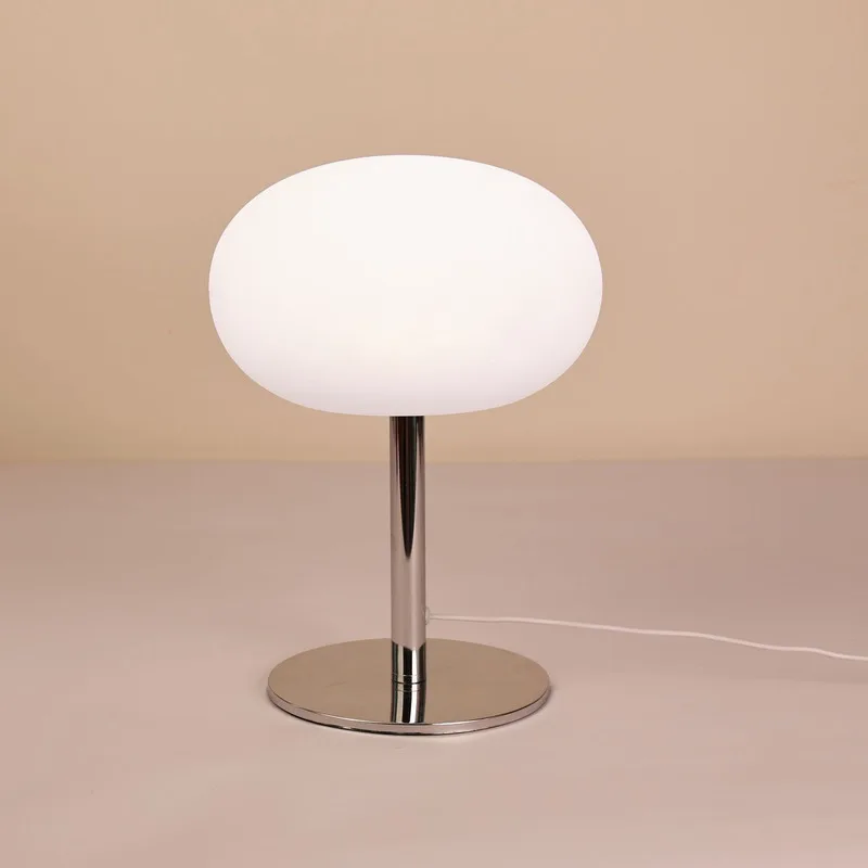Desktop Small Table Lamp Bedroom Decorative Lamp Bauhaus Postmodern Minimalist Mid Century Night Light For Home Office Decor
