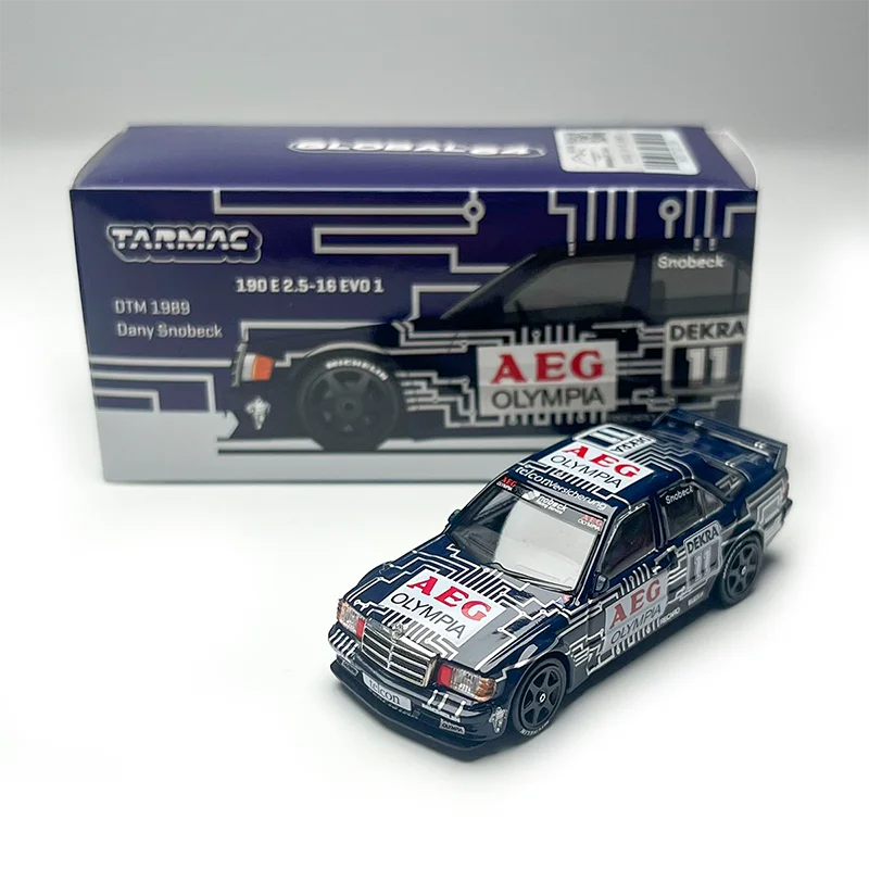 TW TarmacWorks 1:64 190E 2,5-16 EVO I Legierung Automodell Klassiker Erwachsene Souvenir Geschenk Statische Anzeige