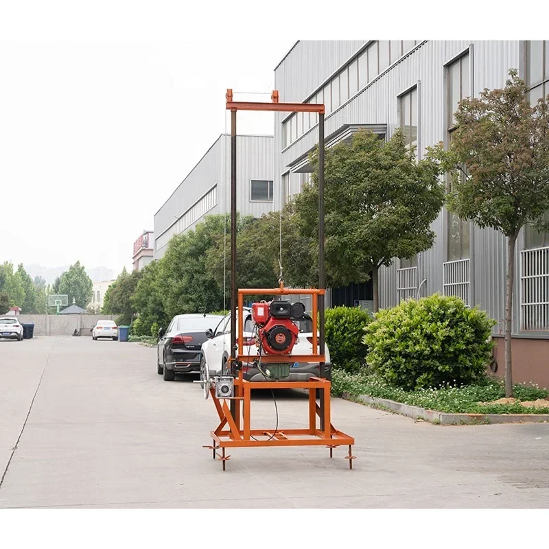 

factory direct saleNew Type 60m 80m 100m Portable Drilling Rig For Water Well Hydraulic Borehole Water Well Drilling Rig Machine