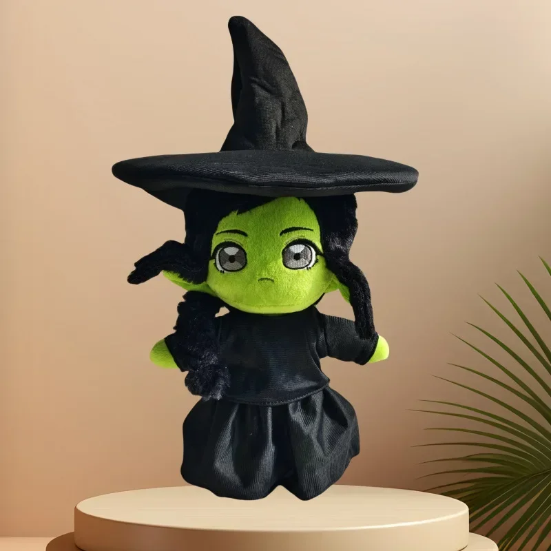 Wicked witches Plush Movie Cosplay 30cm Elphaba Glinda Plush Plushies Mascot Figurine Props Halloween Carnival Party Decor Gifts