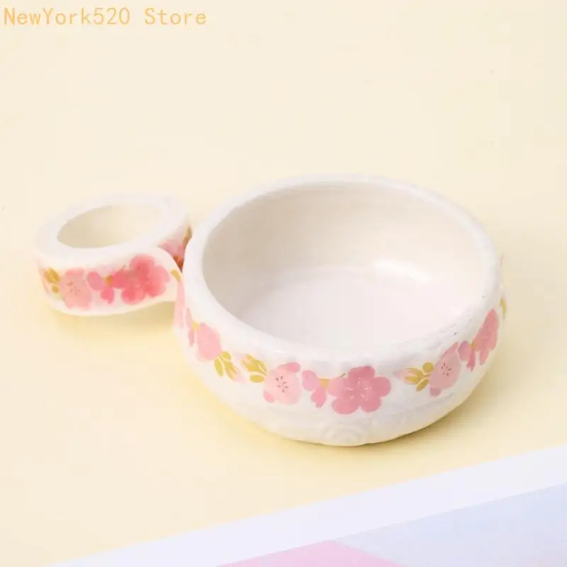 Plants Flowers Adhesive Tape DIY Decorative Masking Tape Scrapbooking N84C