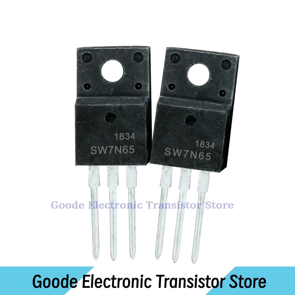10PCS SW7N65 TO-220…