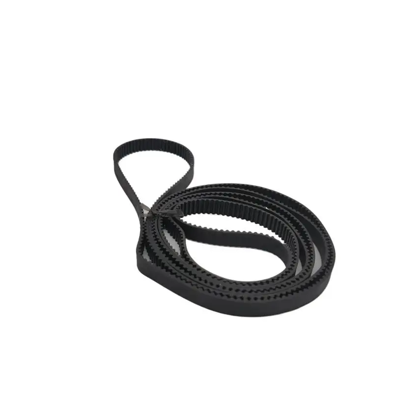 S2M 148 Synchronous Belt S2M-8 Closed-loop Rubber Timing Belts Width 9mm 8mm 3mm STD Black Timing Belt Length 148mm