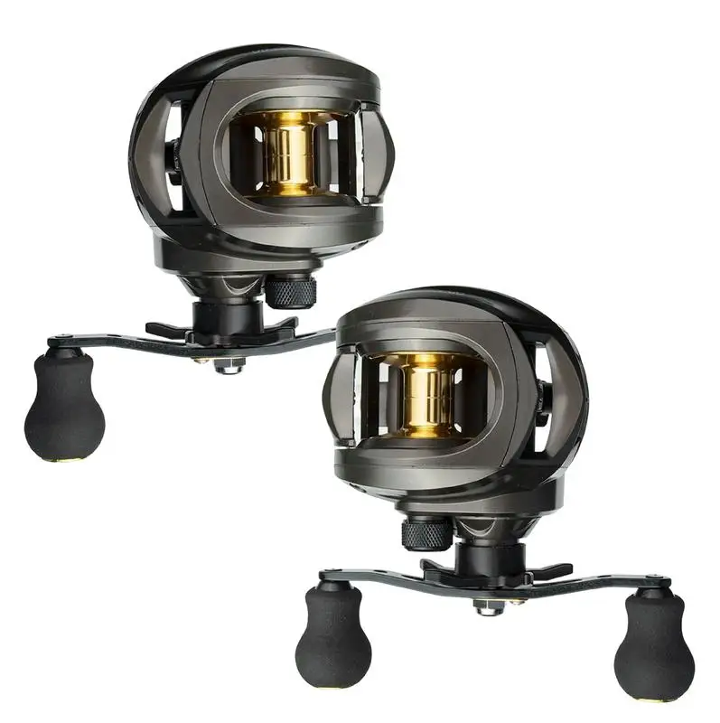 

aluminum alloy Sea Fishing Water Drop Reel long-distance fishing wheel Wear-resistant Lightweight portable outdoor fishing tool