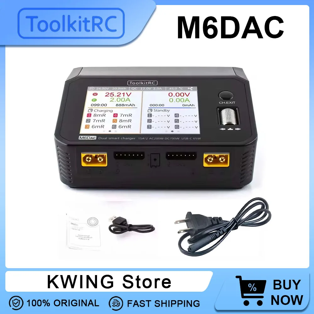 Toolkitrc M6DAC Dua…