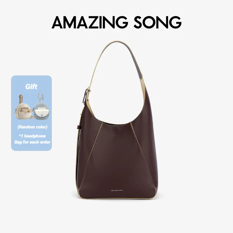 

Amazing Song Flat Bucket Bag L
