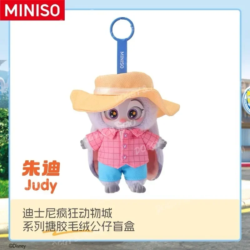 

In Stock Original MINISO Blind Box Judy Nick Enamel Blind Box THE MOVIE REVO SERIES BY JUDY HOPP Action Figure Collectible Model