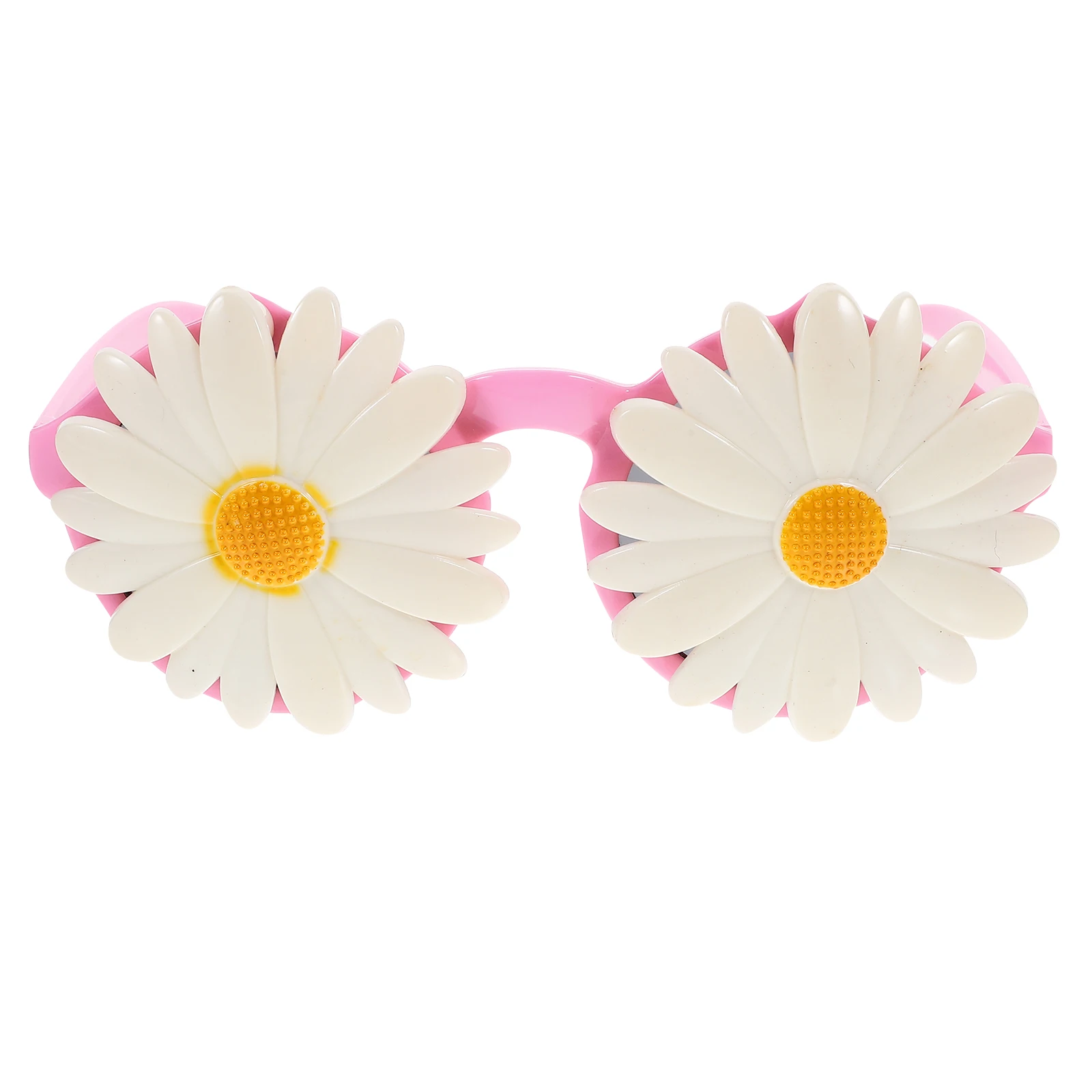 

1pc Party Glasses Daisy Shaped Lightweight Comfortable Fun Hawaiian Eyewear Unique Design Birthday Pool Party Favors Foto Props