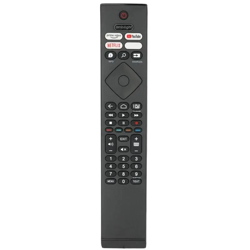 For HR45B-GJ01 Philips-4K-Ultra-HD-LED-TV-Remote-Control-Replacement With Netflix PrimeVideo YouTube Buttons, For 43PUS7906