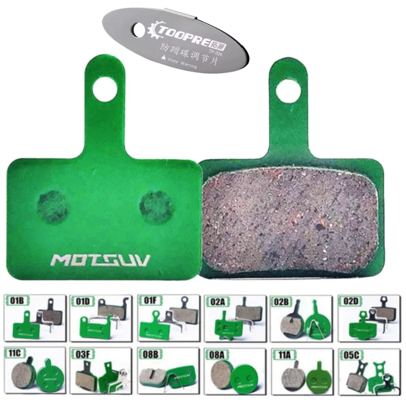 Disc Brake Pads Resin Semimetallic MTB Hydraulic BB5 M355 M446 Brake Pads