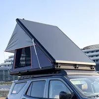 Factory Price Ultra-Thin Light Weight Rooftop Tent Aluminum Camping Car Roof Tent Hard Shell Roof Top Tent For Car