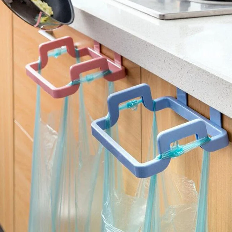 Hängen Müll Tasche Rack Müll Tasche Rack Müll Tasche Lagerung Rack Halter Tragbare Schrank Müll Rack Küche Gadgets – Detail 2