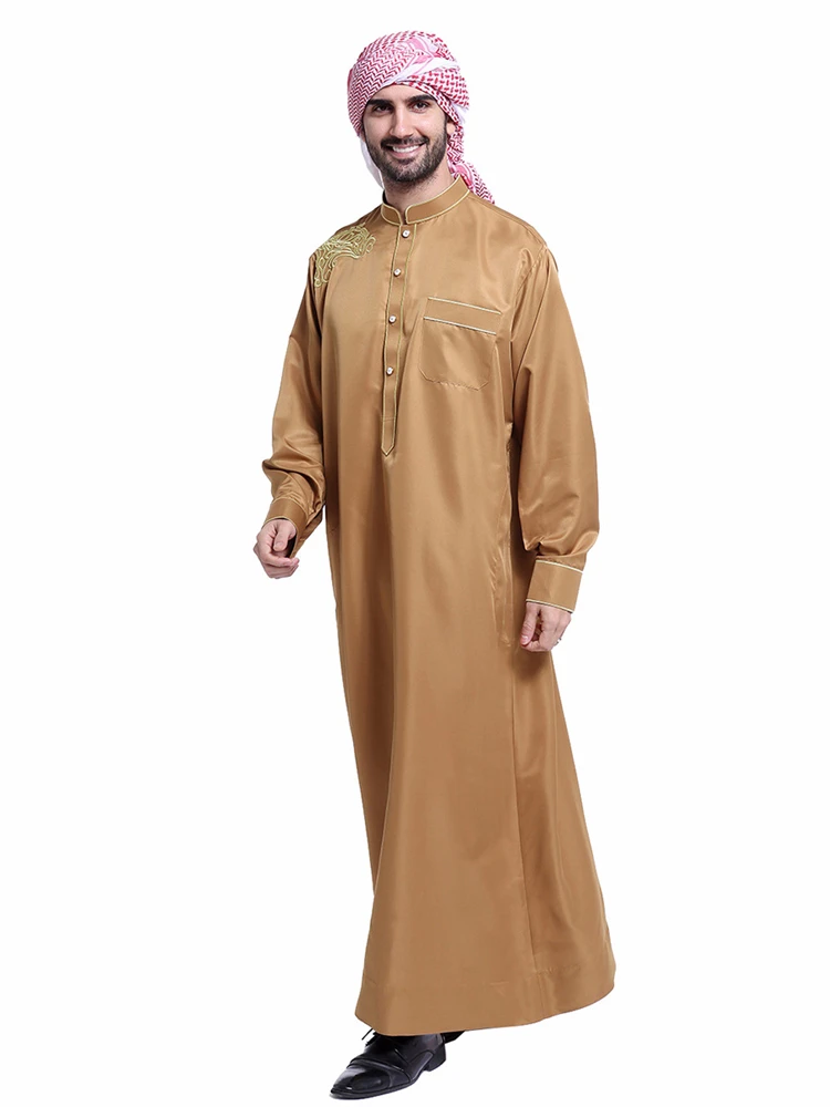 Ramadan Eid Kebaya Moslim Mode Abaya Dubai Turkije Arabische Islam Abaya Voor Gebed Kleding Mannen Gewaad Musulmane Hombre