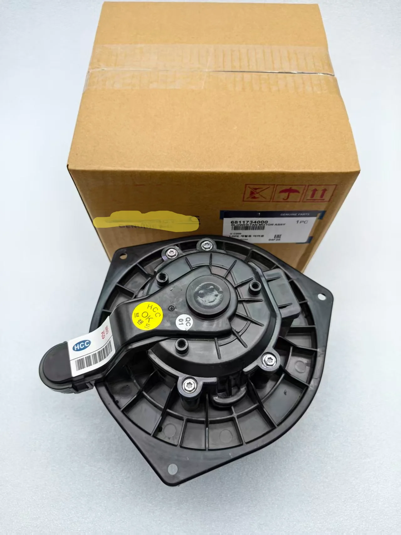 6811734000 Blower Fan Motor Assy For SsangYong LHD Korando C 2010-08-17 To 2018-12-31