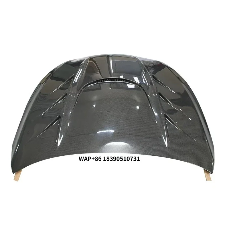 

High Quality TV Style Carbon Fiber Engine Hood for Infiniti Q60 Q60S CV37 Front Carbon Fiber Bonnet Perfect Fitment