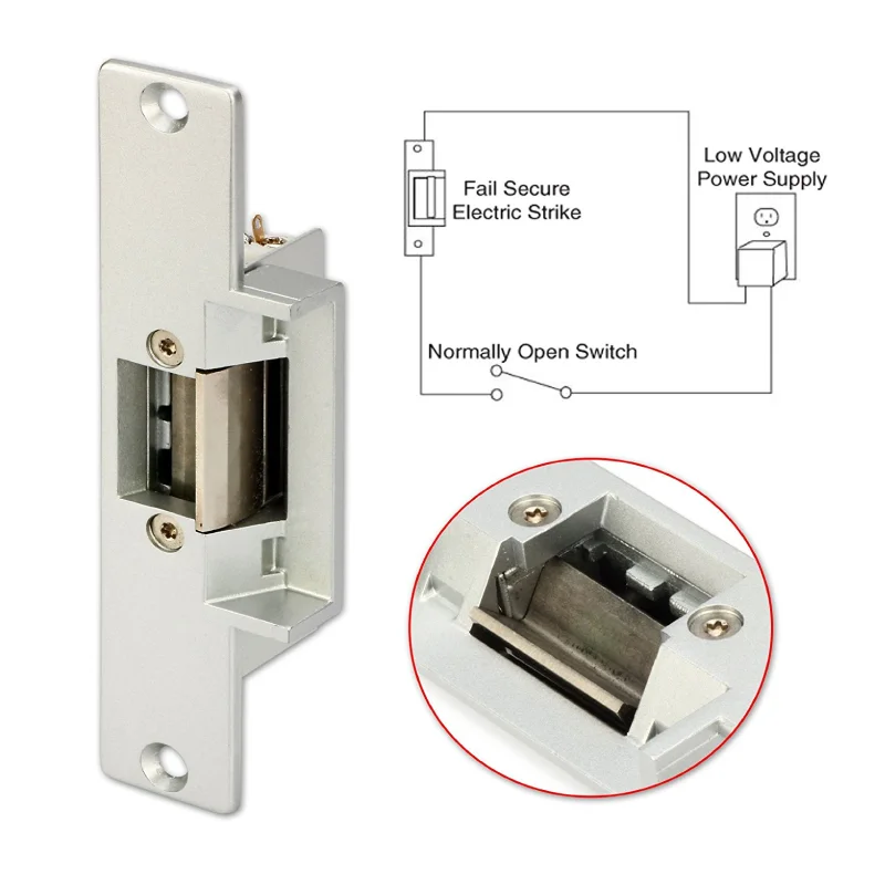 SmartYIBA Türöffner Sperre NC Modus Elektrische Lock No Lock Tür Access Control System Für Türklingel-türsprechanlage