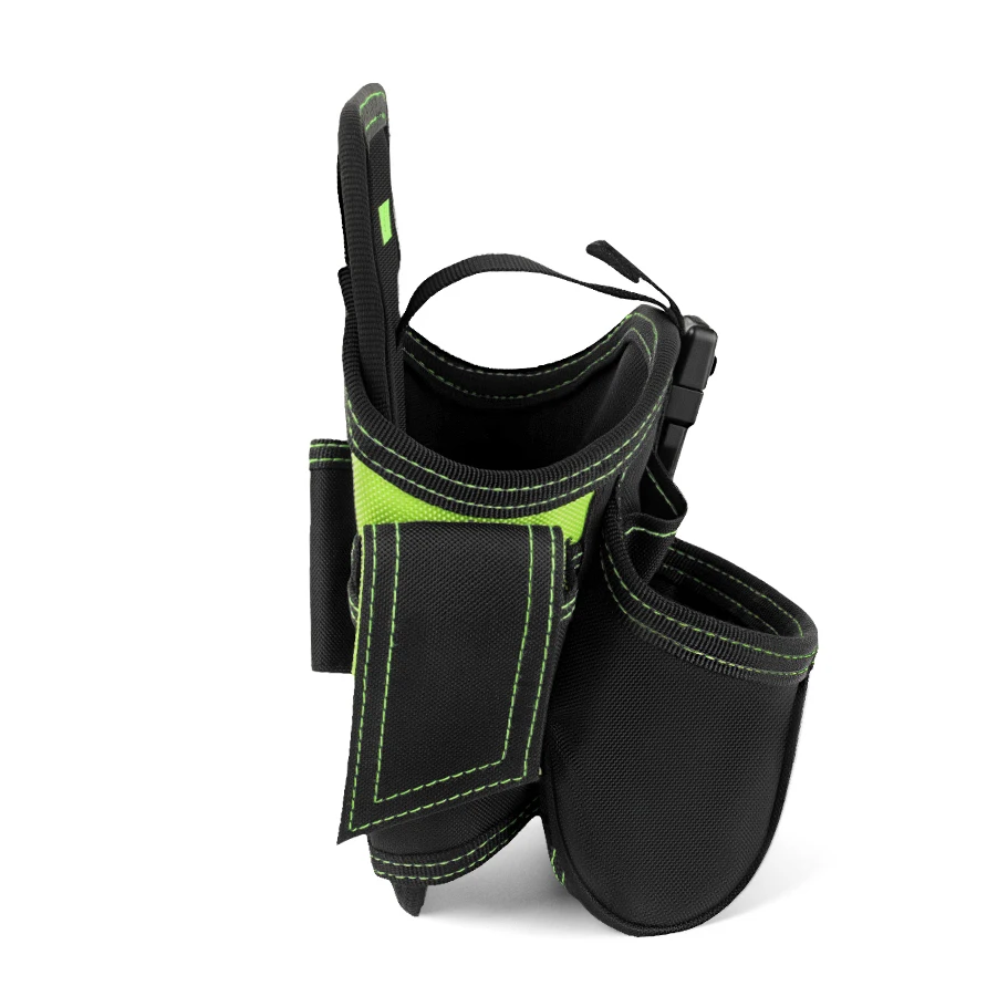 JAKAH دائم مقصورة كبيرة أداة كهربائي حقيبة الخصر أداة حزام حقيبة الكهربائي الحقيبة HL060