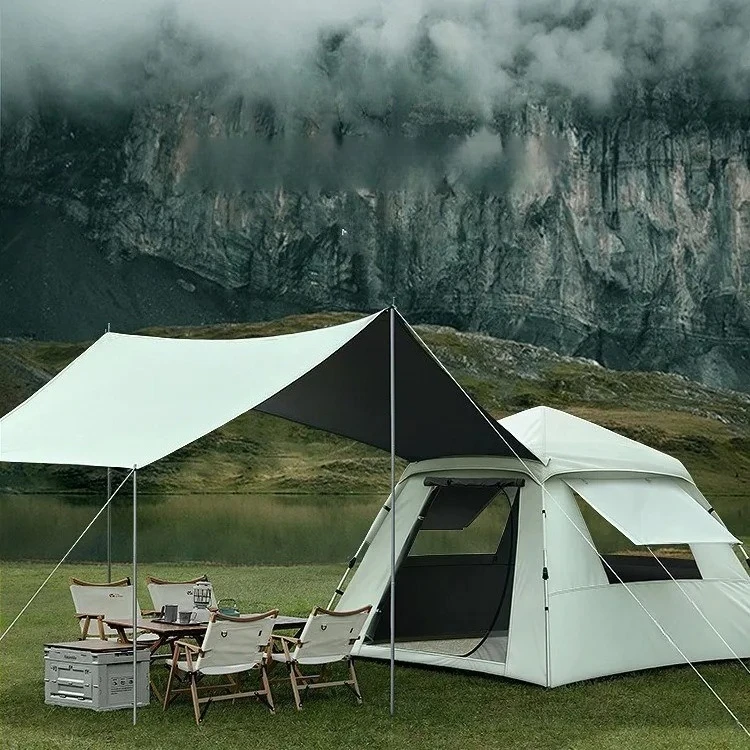 Outdoor Tent and Sunshade Foldable Camping Gear Complete Set  Outdoor Adventures