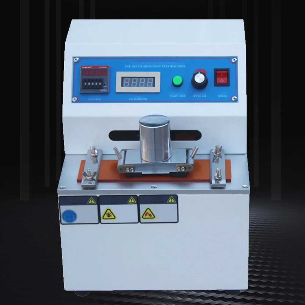 Printing Ink Decolorization Tester Paint Wear Tester Decolorization Ink Friction Resistance Tester 2025 NEW