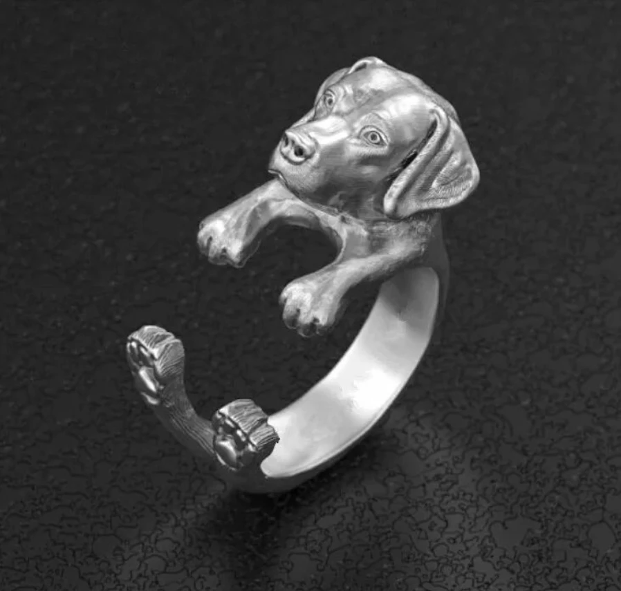 Handmade Labrador Retriever Ring