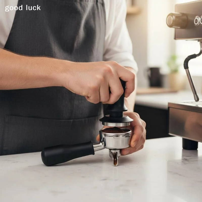 3/6/7PCS 51mm 53mm 58mm Espresso Tamper Barista Coffee Tamper With Calibrated Spring Loaded Stainless Steel Tampers