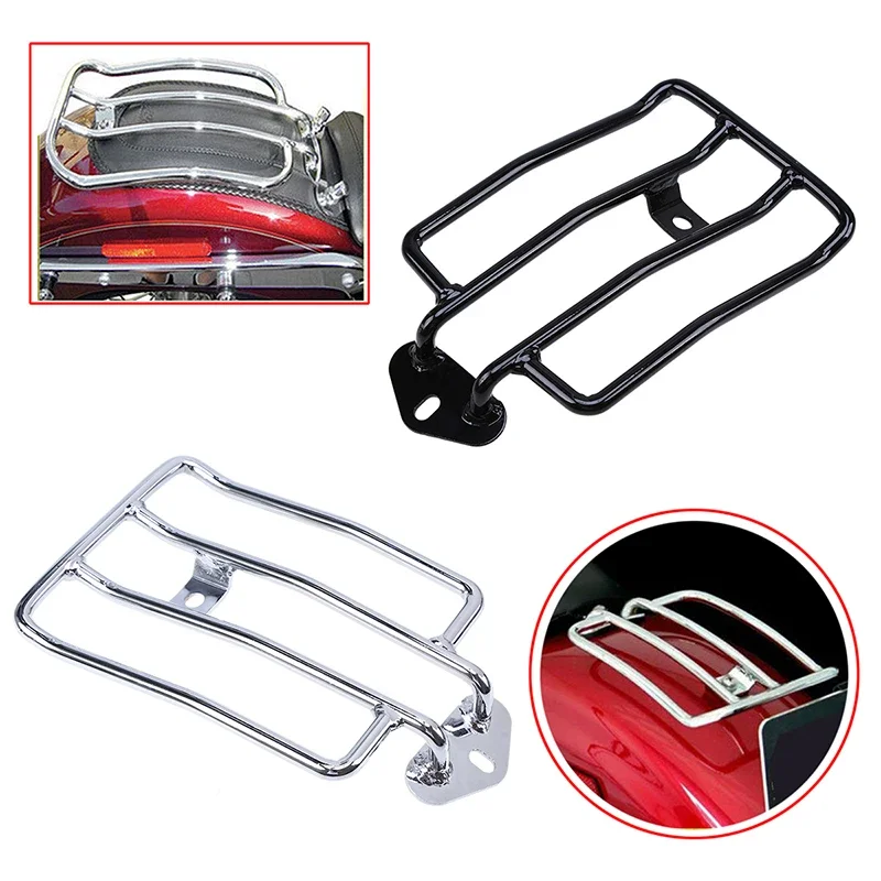 

Motorcycle Luggage Rack For Harley Sportster XL883 1200 Luggage Rear Fender Rack Rear Support Shelf Frame Motorbike Accessories