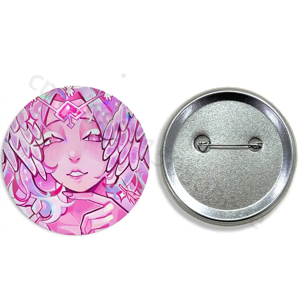 E-Eternal Sugar C-Cookie Tinplate Enamel Pins Creativity Printed Pictures Text Metal Lapel Badges Brooches