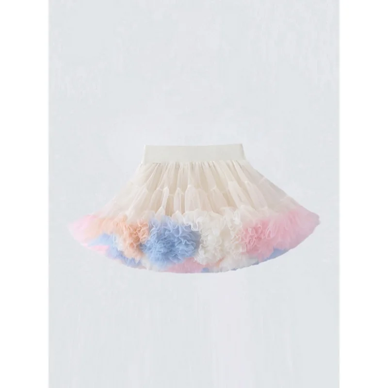 

tutuSkirt Girl's Miniskirt New Baby Girl Pettiskirt Western Style Children Rabbit Skirt