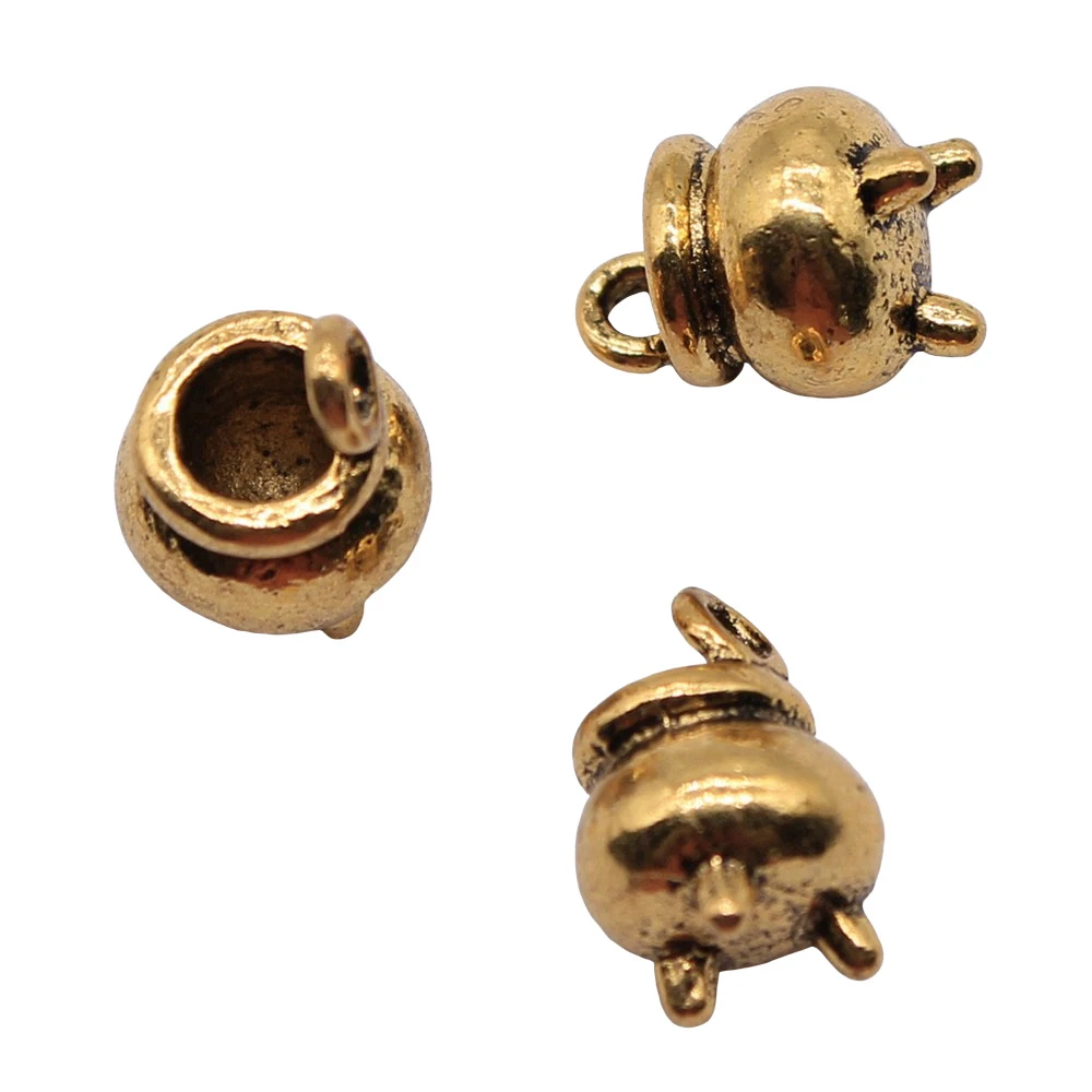 Supplies For Jewelry Cauldron Censer Charms New In Men Accessories 10pcs