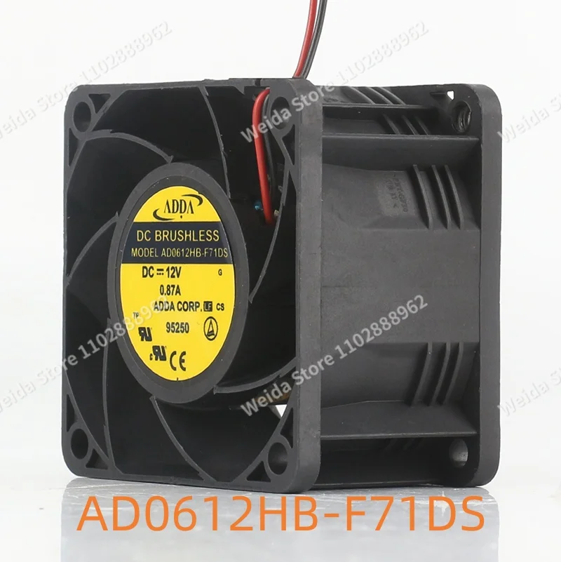 

Вентилятор ADDA AD0612HB-F71DS 12V 0.87A AC EC 6038 60X60X38MM 6CM/CM с высоким воздушным потоком и двойным шарикоподшипником