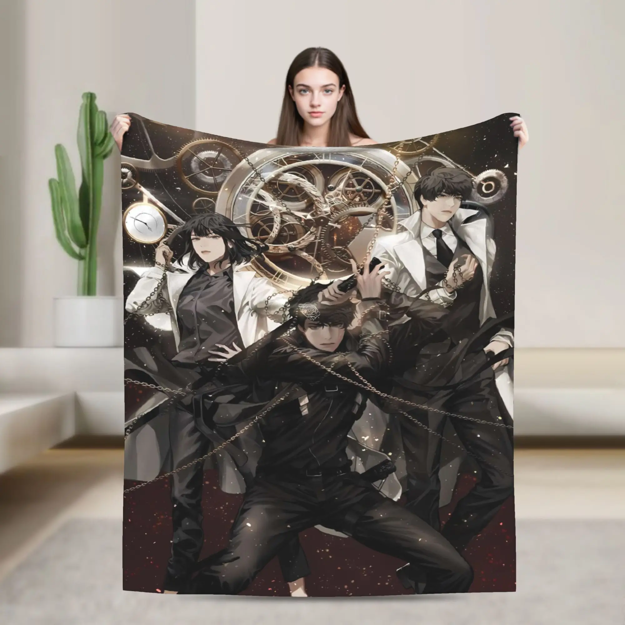 Novel Omniscient Reader Viewpoint Soft Warm Blanket  Travel Office Plush Bedding Throws Couch Bed Flannel Bedspread Bed Cover