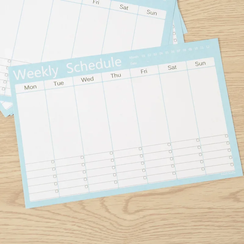 2019 2020 Agenda planificador A5 cuaderno A4 diario horario diario semanal mensual suministros escolares organizador estacionario