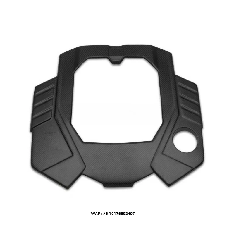 Dry Carbon Fiber RS6 RS7 C8 Power Air Intake System Pipe KitsEngine Hood Water tank Cover Intake Part for  EA825 4.0T V8