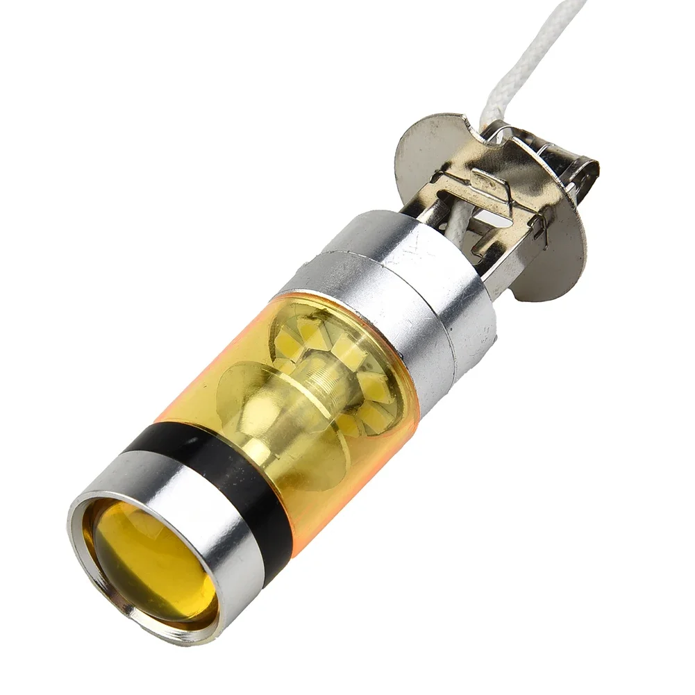 

2 шт., лампы для задних фонарей, H3, 100 Вт, 2828SMD