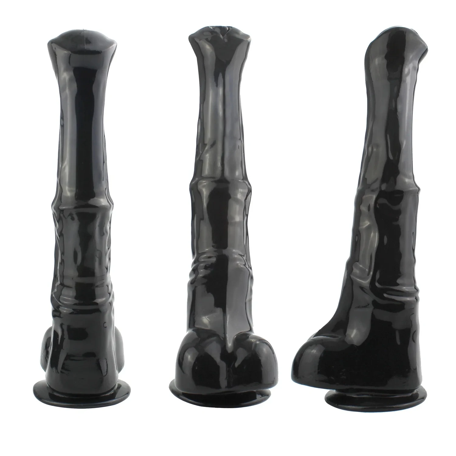 Horse Animal Simulation Dildos With Strong Suction Cup Soft Anal Plugs Fake Monster Penis Huge Manual Vibrator Sex Toys For Gays