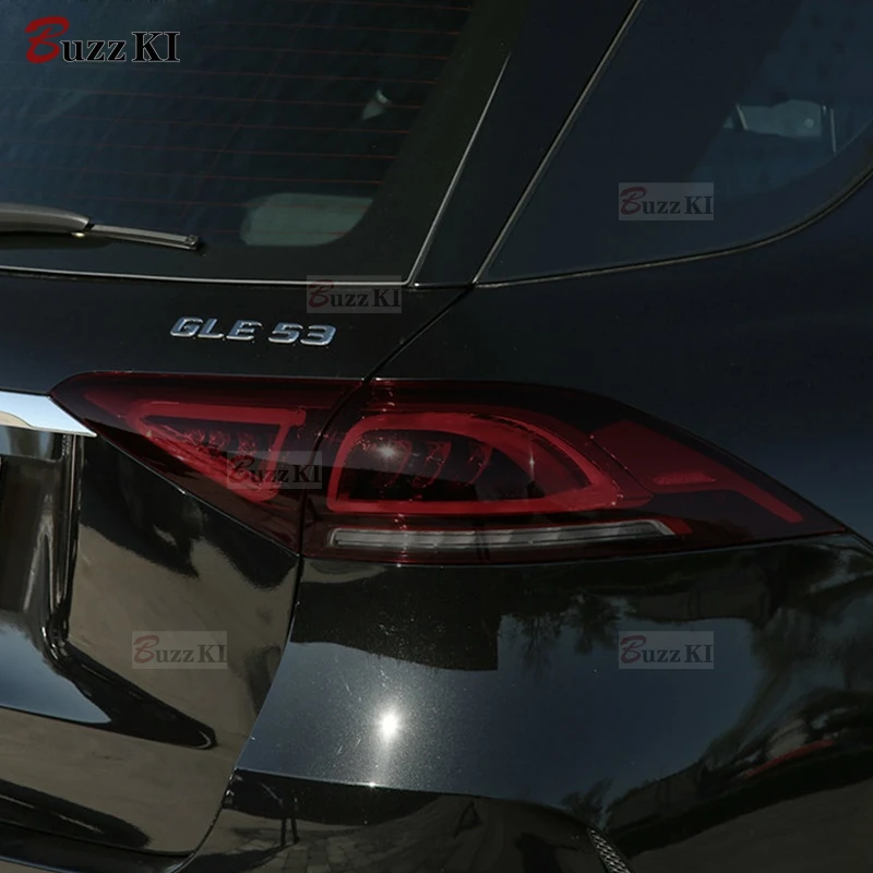 Car Headlight Protective Film Taillight Transparent Black TPU Sticker For Mercedes Benz GLE Class SUV W167 2020 AMG Accessories