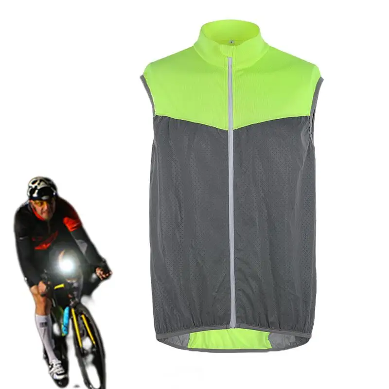 

Car Reflective Clothing For Safety Traffic Safety Vest Visibility High Visibility Outdoor For Running Cycling Sports Vest