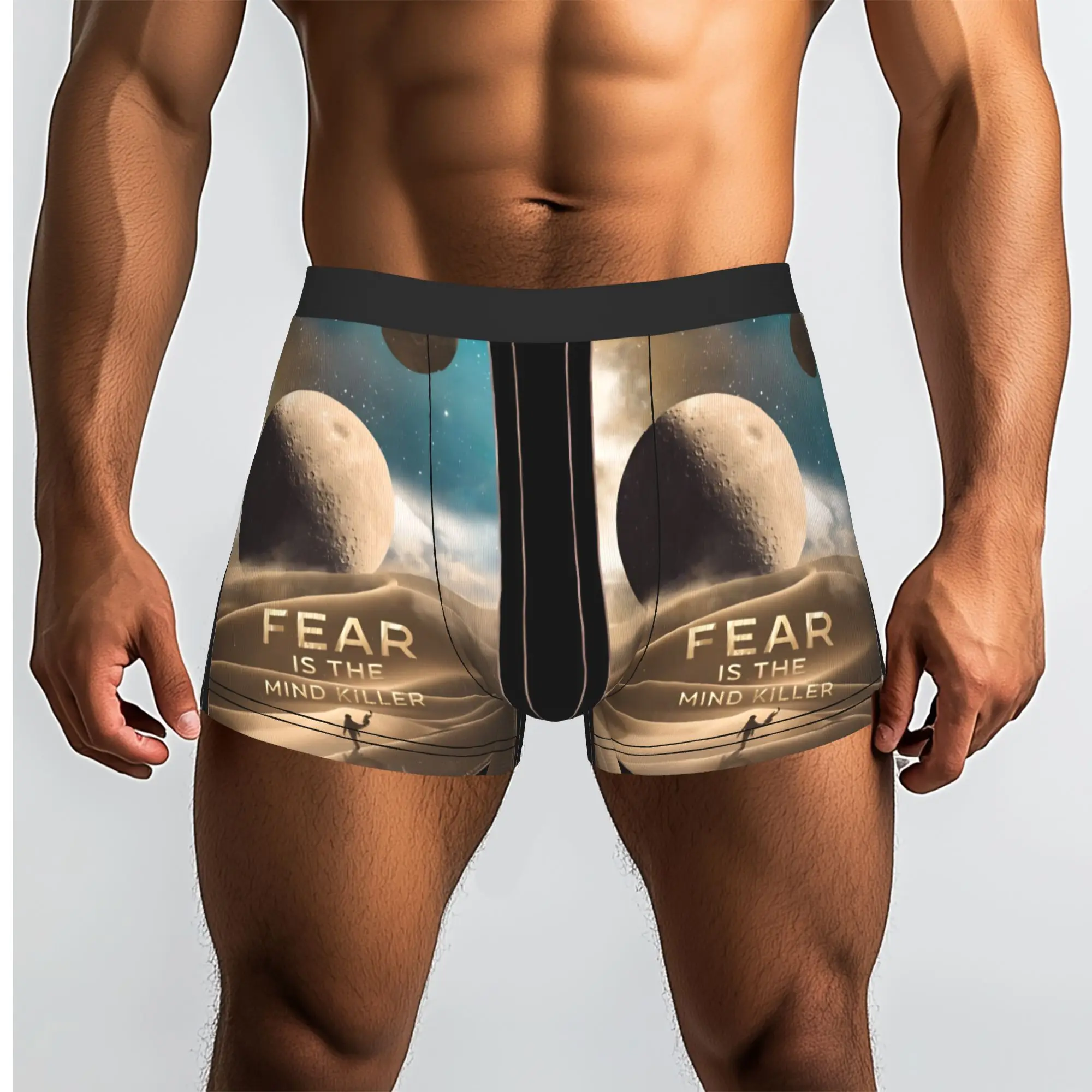 Moons, Muad’Dib on Arrakis DUNE Underpants Breathbale Panties Man Underwear Comfortable Shorts Boxer Briefs