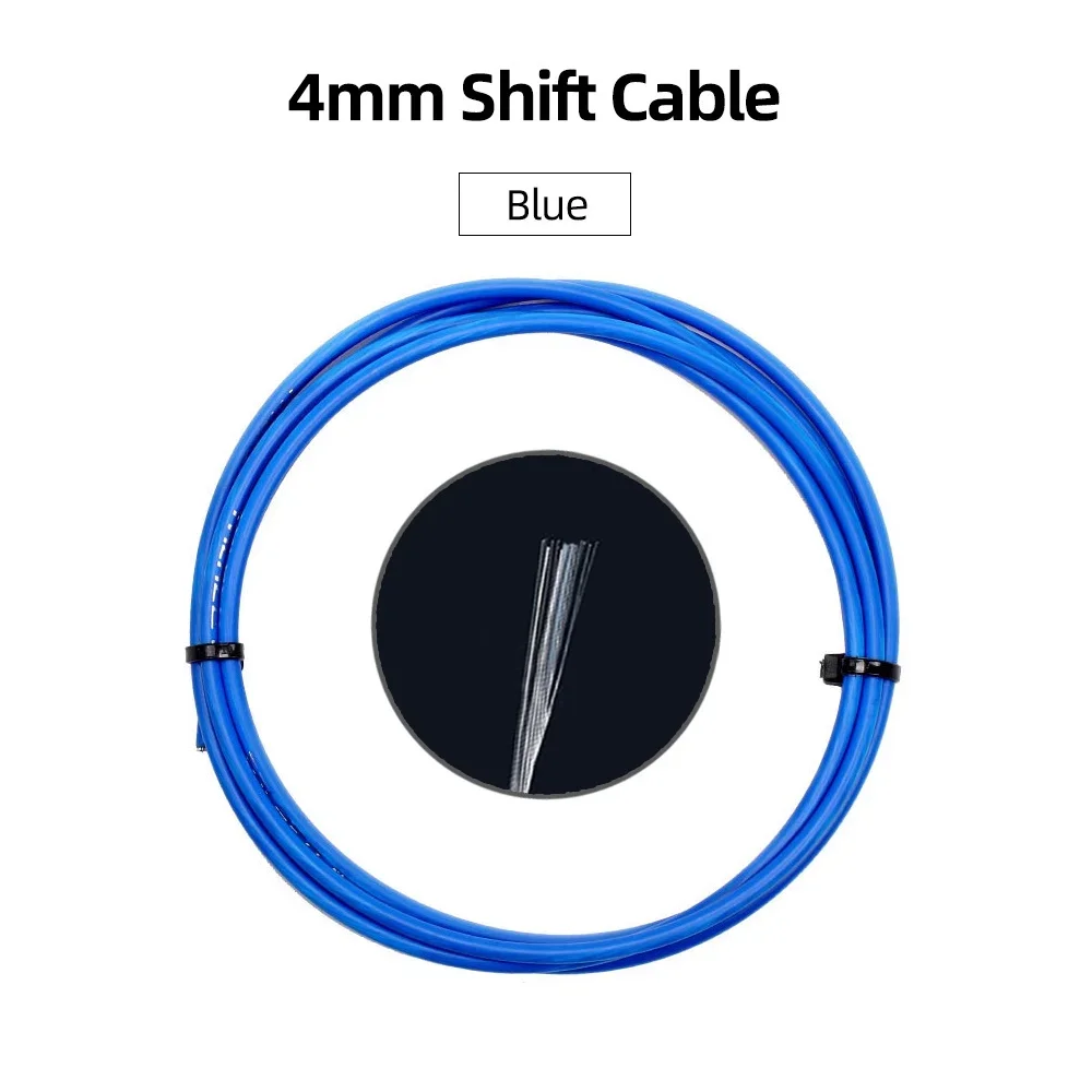 3m Fiets Remkabel/Shift Kabel Behuizing 4mm/5mm Fiets Remkabels Buis MTB Racefietsen Rem Shifter Derailleur Kabel Lijn