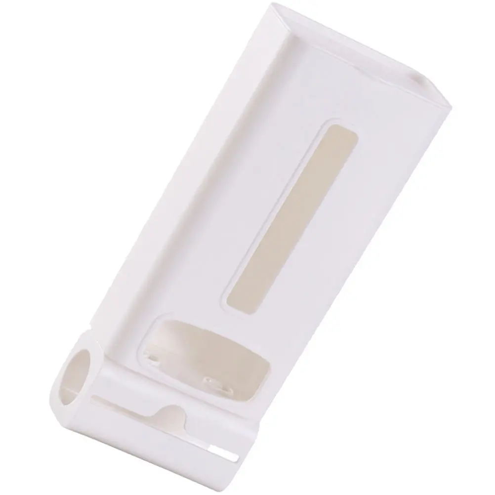 Wall-Mounted Trash Bag Dispenser Roll Holder Garbage Bag Organizer Compact Space-Saving Design for Kitchen Cabinet Under Shelf