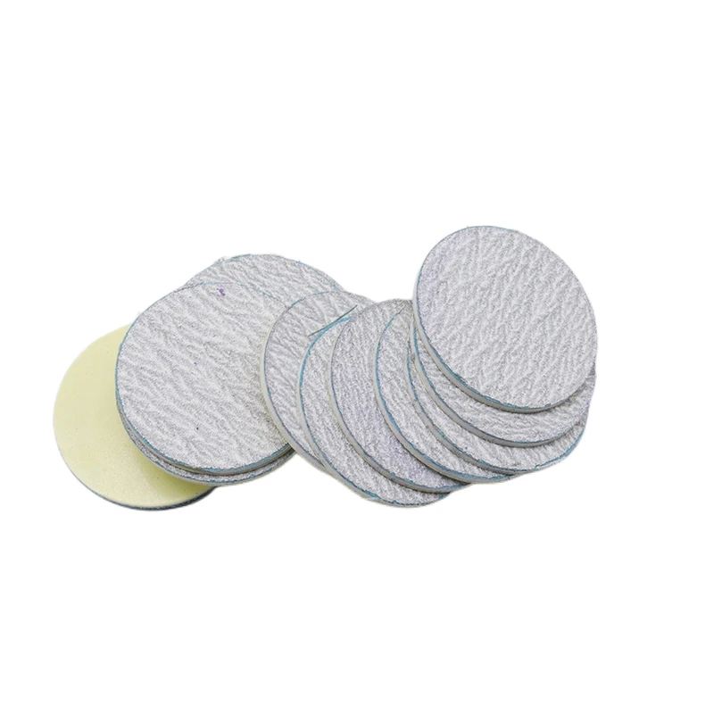 New~White Sanding paper 50/pcs Pedicure Foot Care Tools 15mm 20mm 25mm 35mm nail drill bit Disk disc Salon Calluse Replaceable