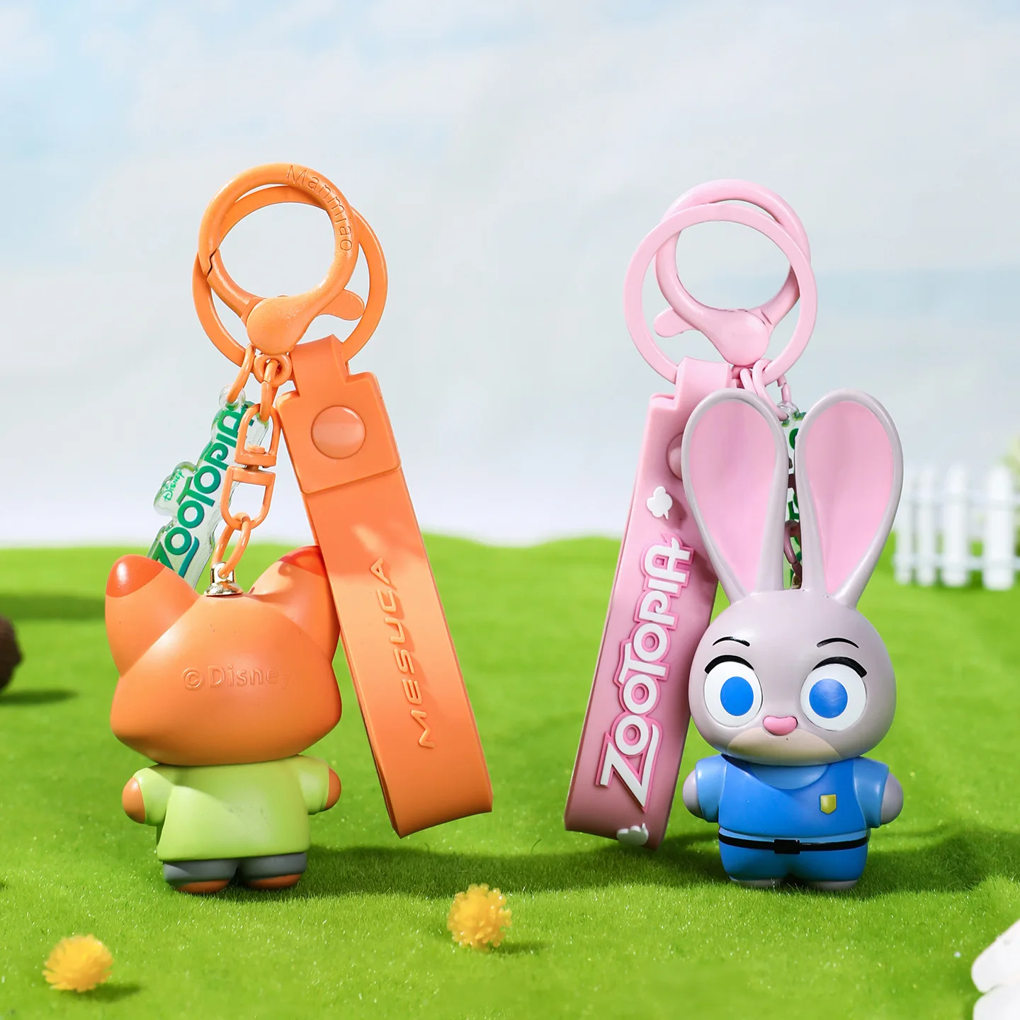 

Подлинная кукла Диснея Crazy Zootopia Rabbit Police Officer Джуди Фокс Ник, брелок для ключей, школьный рюкзак, маленькая подвеска для детей, игрушки, подарки